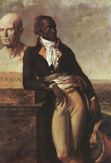 Anne-Louis Girodet de Roussy-Trioson Portrait of Jean-Baptiste Belley Germany oil painting art